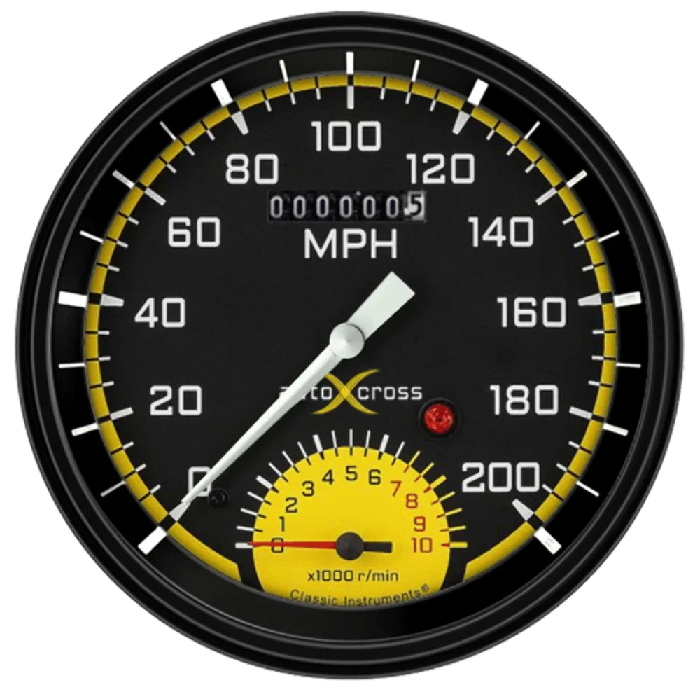 AutoCross Yellow 4 5_8_ Speedtachular AX50YBLF